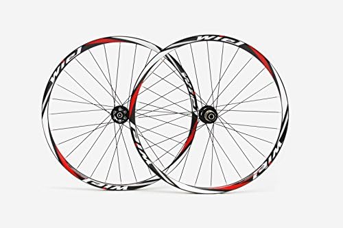 Wiel Carbon Fiber MTB Clincher Wheel 29er Bicycle Wheelset in Glossy Red White M28c