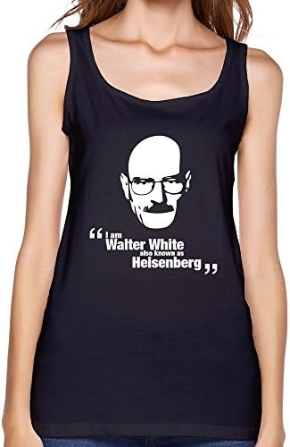 Women's Cotton Breaking Bad Tank Tops T-shirt XXL Black