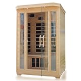 Water Infrared Sauna 2 Person W/carbon Heaters
