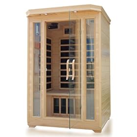Water Infrared Sauna 2 Person W/carbon Heaters