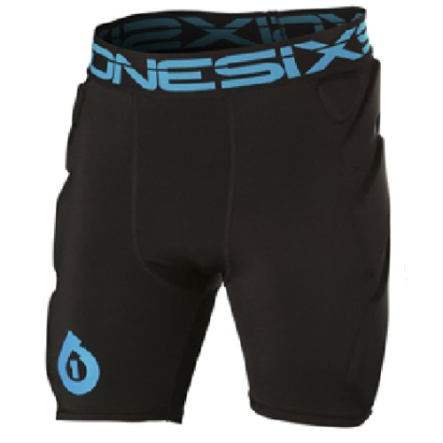 SixSixOne Sub Shorts (Black, Large)