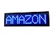 Programmable Scrolling SMD Dot Matrix LED Name Badge (12x48 pixels) Blue