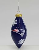New England Patriots Tear Drop Ornament