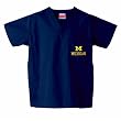 Michigan Wolverines NCAA Classic Scrub 1 Pocket Top (Navy) Michigan Wolverines NCAA Classic Scrub 1 Pocket Top (Navy)