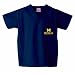 Michigan Wolverines NCAA Classic Scrub 1 Pocket Top (Navy)