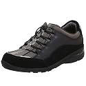 Rockport Women's Royalston Ghillie Ox Sneaker,Black,8.5 M