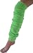 Acrylic Leg Warmers: Lime Green Legwarmers