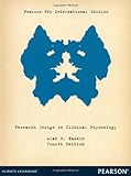 Research design in clinical psychology