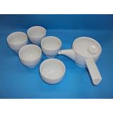 【白山陶器】茶和急須（ストレーナー付）煎茶５客　5月中旬入荷（予約受付中）予約の方には（アダム＆イブ）1個進呈