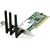 PLANEX Wireless 11n/b/g PCI Bus Adapter with 3dbi GW-DS300N (Wi-Fi Protected Setup) designed in Japan