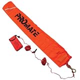 Promate Scuba Safety Float Stop Anchor Dive Marker Rescue Gear (Long Type)