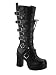 Lace Up Lady Sturgis Biker Knee Boot - 12