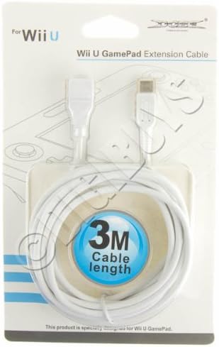 3M extension Extended Cable Data Charging for Nintendo Wii U GamePad
