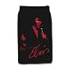 Phone Socks - Elvis ipod/Cell Phone Sock with Red Stones On "Elvis" Text with O Strap