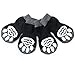 Pet Heroic 8 Sizes Anti-Slip Dog Socks Cat Socks Dog Cat Paw Protector with Rubber Reinforcement, Traction Control for Indoor Wear, Fit Extra Small to Extra Large Dogs Cats