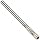 Alvord Polk 127-2 High-Speed Steel Chucking Reamer, Left Hand Spiral Flute, Round Shank, Uncoated (Bright)