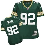 Reebok Green Bay Packers Reggie White Women's Throwback Premier Jersey Extra Large