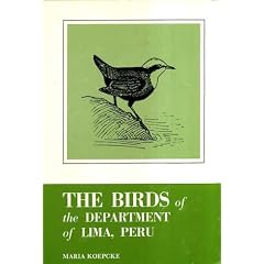 Birds of the Department of Lima, Peru
