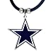 Officially Licensed Dallas Cowboys Rubber Necklace