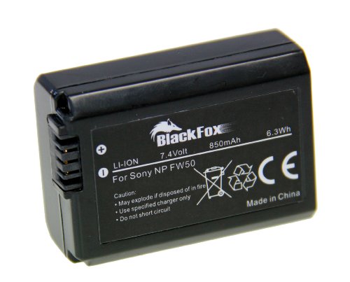 Blackfox BF-NP-FW50 Li-Ion Ersatzakku Typ Sony NP-FW50 mit aktueller Software-Version (7,2 Preisvergleich