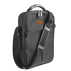 Trust Vertico Netbooktasche 10 Zoll schwarz / orange