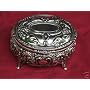 Ashley Silver Plated Musical Jewelry Music Box