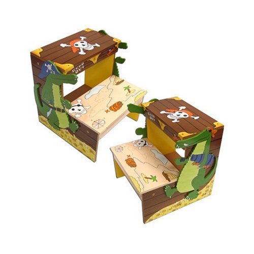 Kitchen: Pirate's Life Die Cut Stepstool By LC Creations
