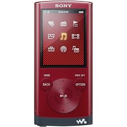 Sony Walkman NWZ-E354 8GB Digital Music Player (Red)