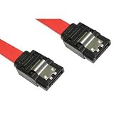 Latched Serial ATA (SATA II) Data Cable - 45cm