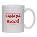 CANADA ROCKS! Mug for Coffee / Hot Beverage (choice of sizes and colors)