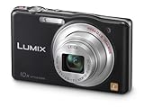 Panasonic DMC-SZ1EB-K Compact Digital Camera - Black (16.1MP, 10x Optical Zoom, 25mm LEICA Lens and HD Movie)