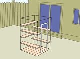 My Own Den Petit Outdoor Cat Enclosure Color: Black