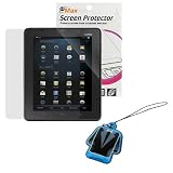 GTMax Premium Reusable Clear LCD Screen Protector + LCD Screen Cleaner Strap for Vizio 8 Inch Tablet 41qf68l3zLL. SL160 GTMax Premium Reusable Clear LCD Screen Protector + LCD Screen Cleaner Strap for Vizio 8 Inch Tablet