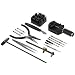 SE 16 PC Watch Battery & Band Replacement Tool Kit (BLACK)