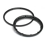 3271 H D Wheel Beadlock Rings Black (2) by HPI