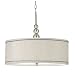Kenroy Home 91640BS Margot 3 Light Pendant, Brushed Steel Finish