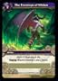 World of Warcraft Hunt for Illidan WOW Single Card The Footsteps of Illidan 1/3 LOOT