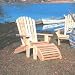 Outdoor Living : Oversize Adirondack Ottoman