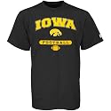 Russell Iowa Hawkeyes Black Football T-shirt