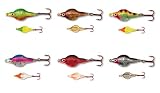 Lindy Techi-Glo Rattl'n Flyer Jigging Spoon Size: 1/16 oz.; Color: Gold Shiner