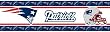 New England Patriots Wall Border