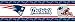 Sports Coverage New England Patriots Wall Border