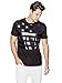 GUESS Men's Alki Flag Crewneck Tee
