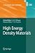 High Energy Density Materials (Structure and Bonding) (Structure and Bonding)