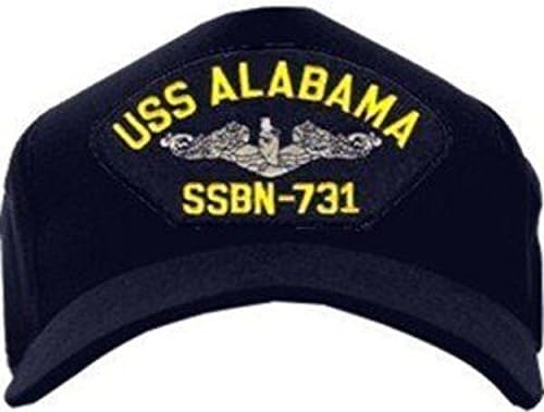 USS Alabama SSBN-731 ( Silver Dolphins ) Submarine Enlisted Cap