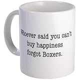 Boxer Happiness Pets Mug by CafePress
