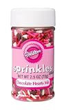 41qfMaRRWML. SL160  Wilton Chocolate Hearts Mix 2.5 Ounce Sprinkles