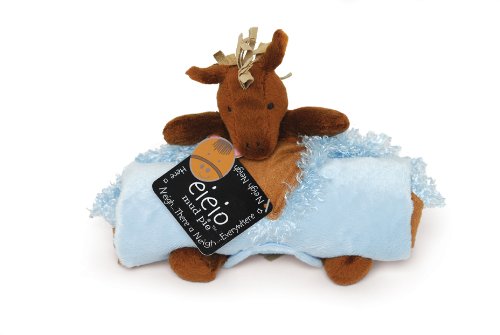 Mud Pie Baby EiEiO Horse Woobie and Rattle