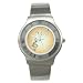 Stainless Steel Watch of Vintage Flourished Treble Clef with Music Notes (Piano Keys)