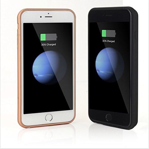 Rated Portable Phone Charger- LIFETIME 3700mAh - MOST POWERFUL Rechargeable Power Bank For Mobile Devices - iPhone 6 Plus/6s Plus 5.5 inches. BEST External Battery Pack On The Go (black)